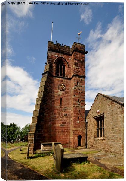 Holy Cross Church, Woodchurch, Wirral, UK Canvas Print by Frank Irwin