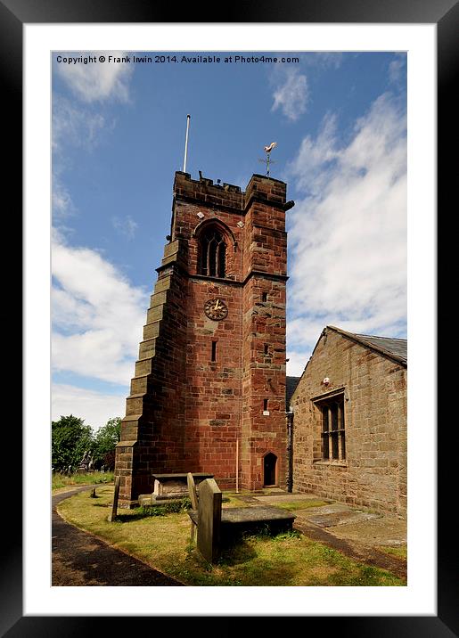 Holy Cross Church, Woodchurch, Wirral, UK Framed Mounted Print by Frank Irwin