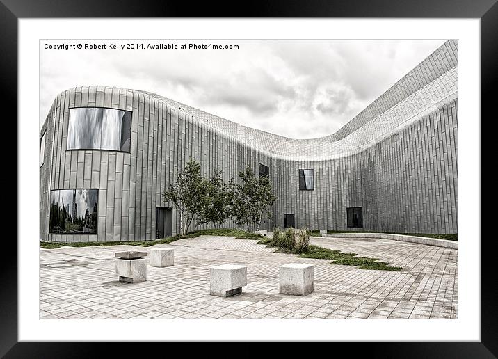 Glasgow Riverside Museum, Scotland Framed Mounted Print by Robert Kelly