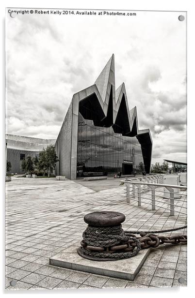 Glasgow Riverside Museum, Scotland Acrylic by Robert Kelly