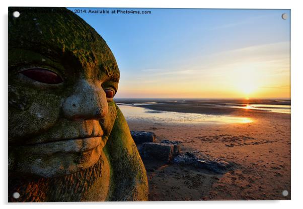 The Cleveleys Ogre Acrylic by Jason Connolly