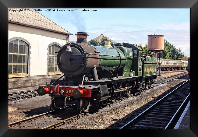 GWR Freight Locomotive Framed Print by Paul Williams