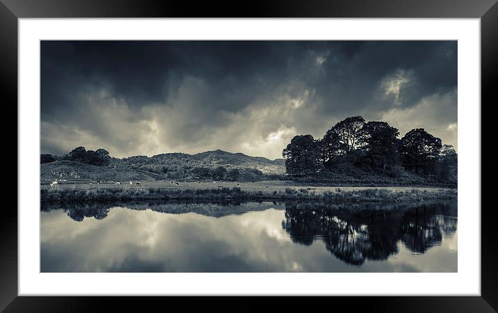 Elterwater Framed Mounted Print by Julian Mitchell