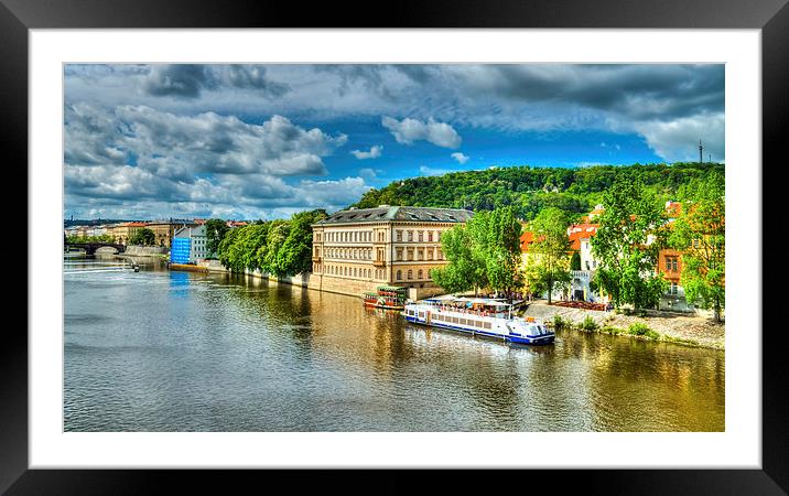 Prague Cityscape Framed Mounted Print by Juha Remes