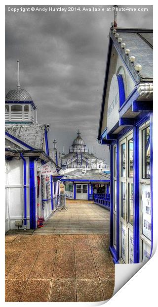 Eastbourne Pier Print by Andy Huntley