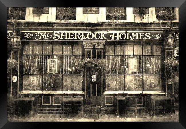 The Sherlock Holmes Pub Framed Print by David Pyatt