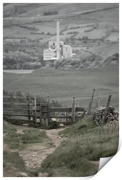 Rushup Edge Derbyshire Print by Darren Burroughs