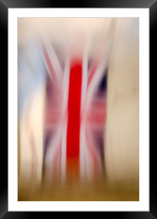 Union Flag Framed Mounted Print by Phil Robinson