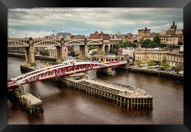 View Of Newcastle Framed Print by Ray Pritchard