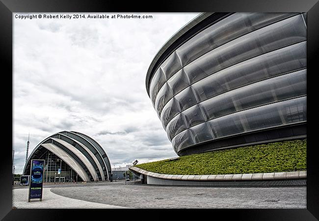 Glasgow Clyde Auditorium & The SSE Hydro Framed Print by Robert Kelly