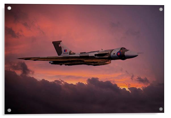 XH558 Sunrise Acrylic by J Biggadike