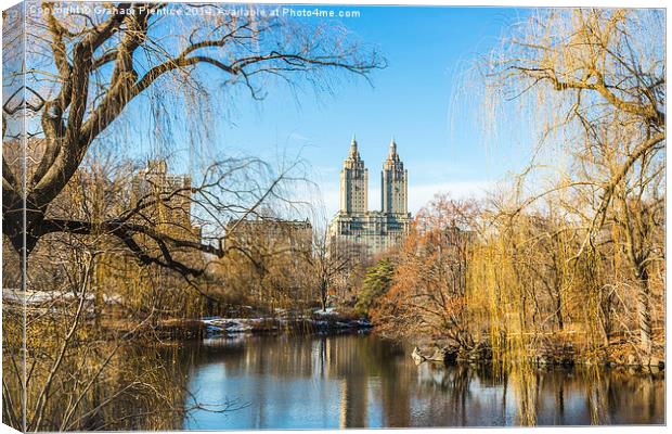 San Remo Building Canvas Print by Graham Prentice