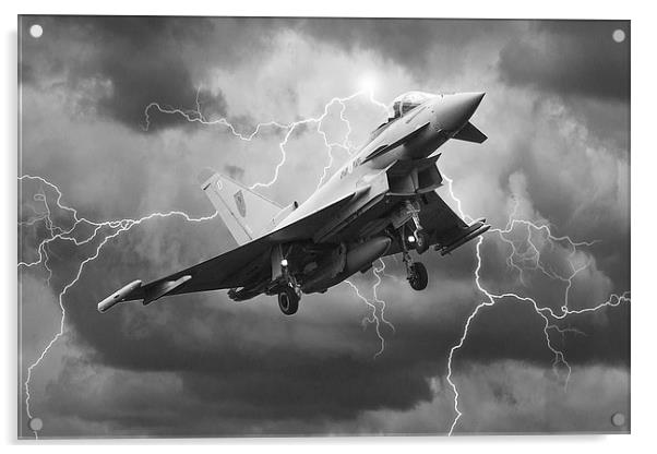 Typhoon Acrylic by Keith Thorburn EFIAP/b