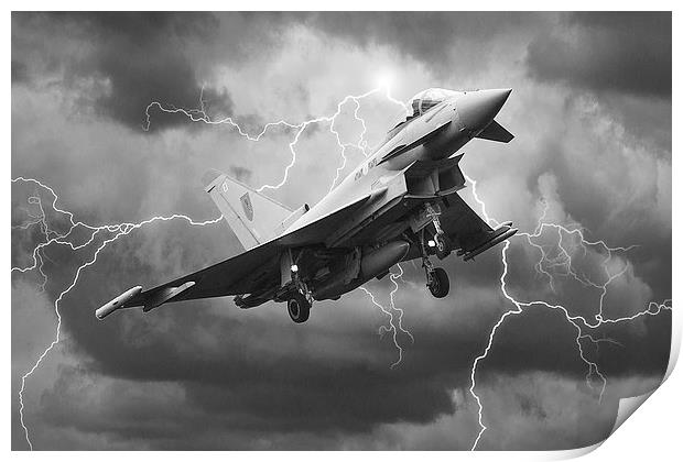 Typhoon Print by Keith Thorburn EFIAP/b