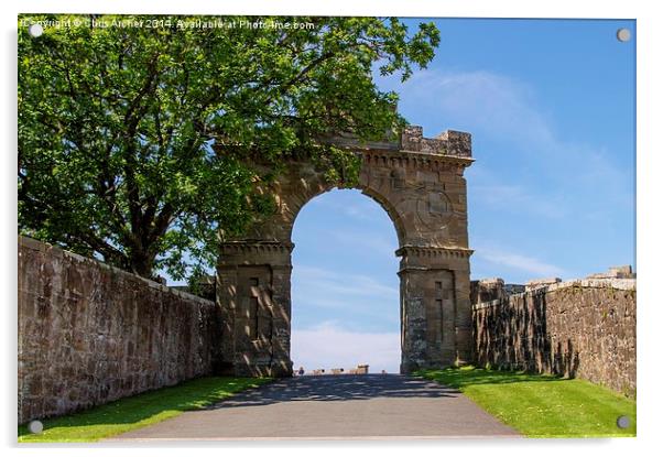 Culzean Castle Archway Acrylic by Chris Archer