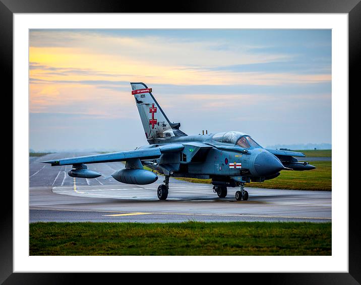 41(F) Squadron Tornado Framed Mounted Print by Keith Campbell