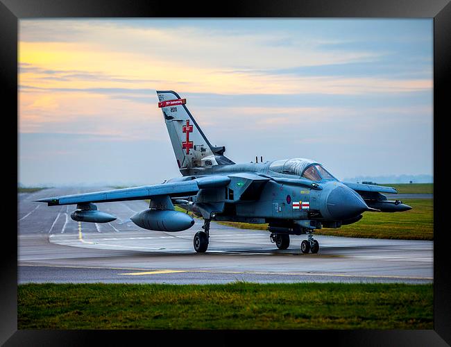 41(F) Squadron Tornado Framed Print by Keith Campbell
