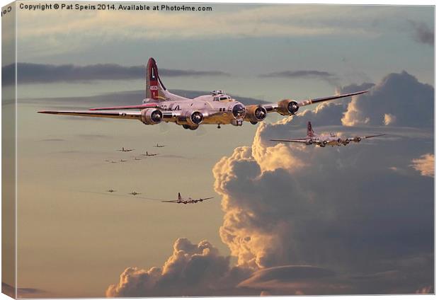 B17 - Just Another Day Canvas Print by Pat Speirs
