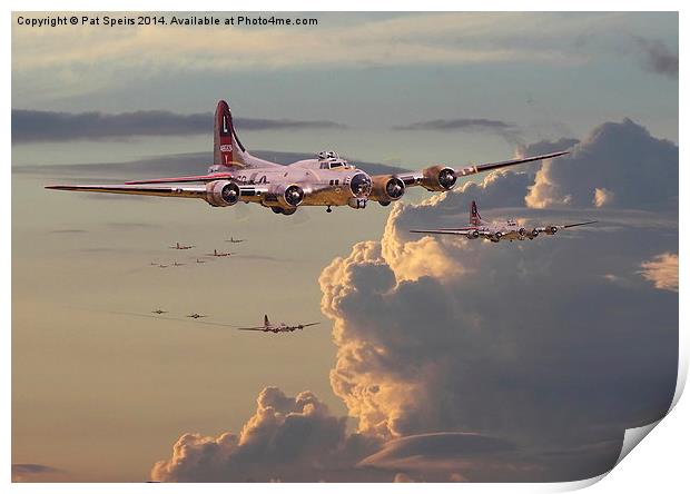 B17 - Just Another Day Print by Pat Speirs