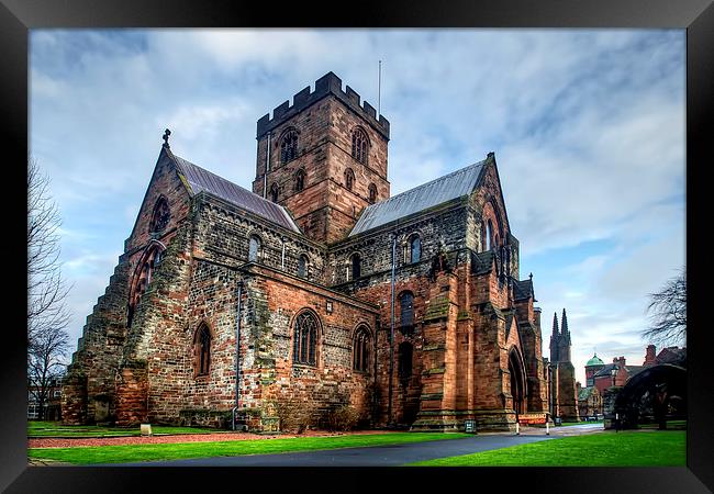 Cathedral of Carlisle Framed Print by Valerie Paterson