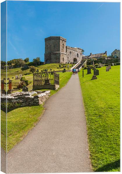 Tower Gatehouse and Bell Tower Canvas Print by Steve Purnell