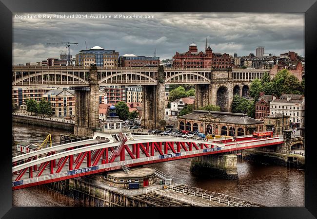 Newcastle Upon Tyne Framed Print by Ray Pritchard