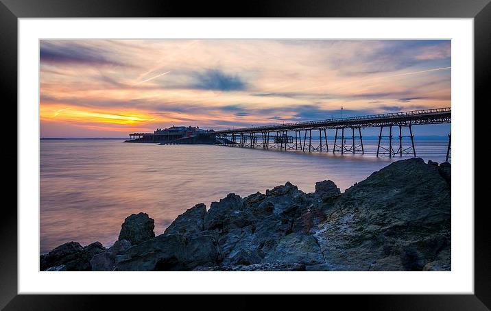 Birbeck Pier, Weston-Super-Mare Framed Mounted Print by Dean Merry