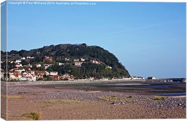 Minehead Canvas Print by Paul Williams