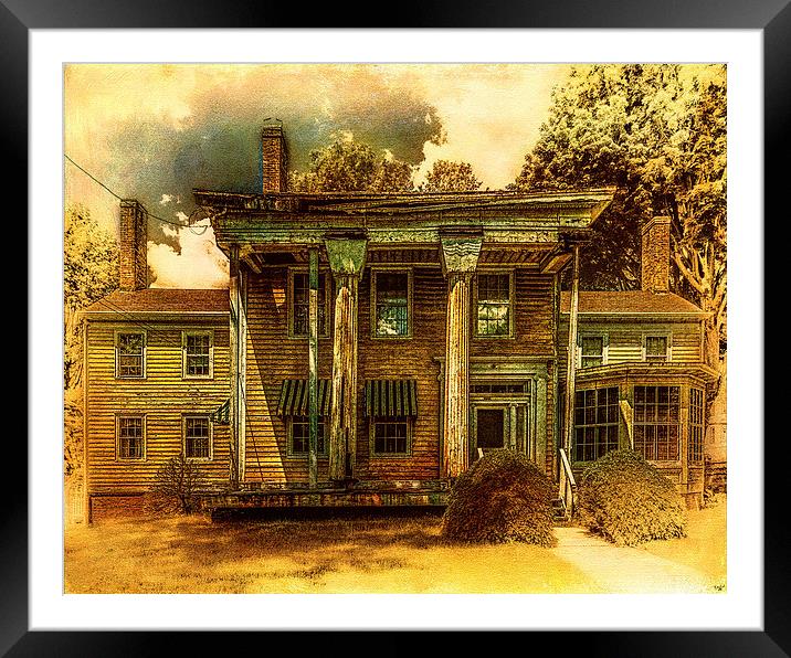 The Greek Revival That Needs Revival Framed Mounted Print by Chris Lord