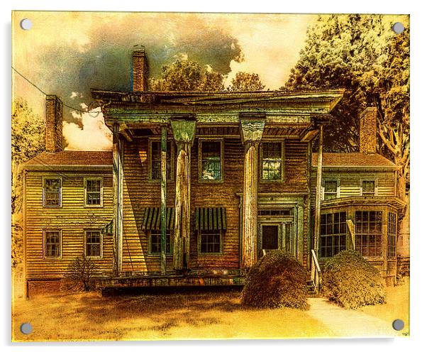 The Greek Revival That Needs Revival Acrylic by Chris Lord