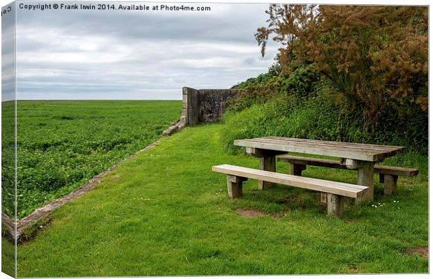 A quiet place, Wirral Country Park at Parkgate. Canvas Print by Frank Irwin