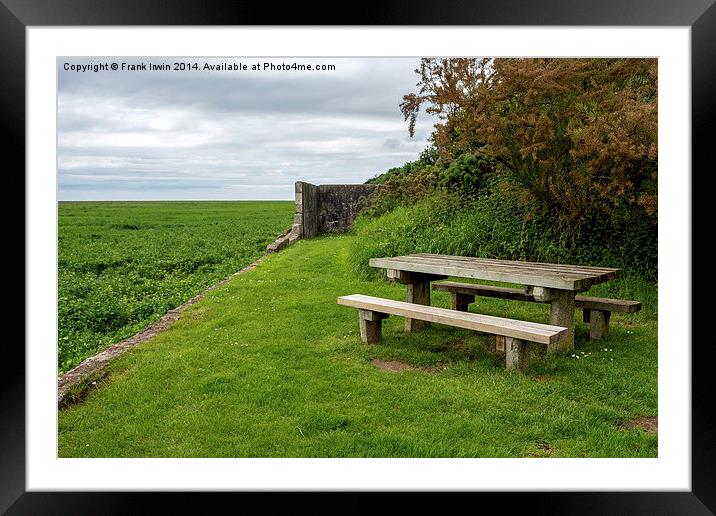 A quiet place, Wirral Country Park at Parkgate. Framed Mounted Print by Frank Irwin