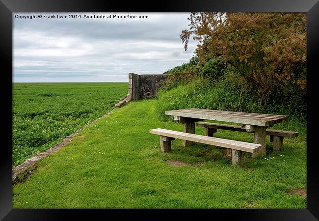 A quiet place, Wirral Country Park at Parkgate. Framed Print by Frank Irwin