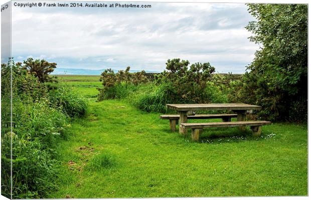 A quiet place, Wirral Country Park at Parkgate. Canvas Print by Frank Irwin