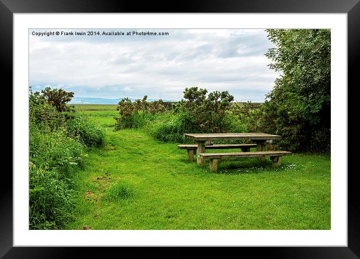 A quiet place, Wirral Country Park at Parkgate. Framed Mounted Print by Frank Irwin