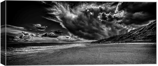 Spectacular Clouds in Mono Canvas Print by Jennie Franklin