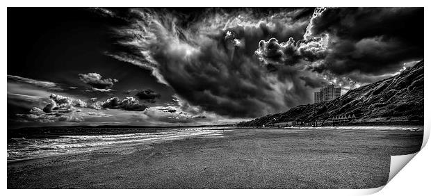 Spectacular Clouds in Mono Print by Jennie Franklin