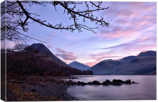 Wastwater Dawn Canvas Print by Jason Connolly