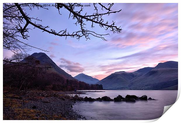 Wastwater Dawn Print by Jason Connolly