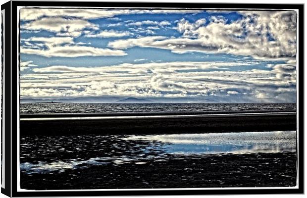 Ayrshire seascape Canvas Print by jane dickie