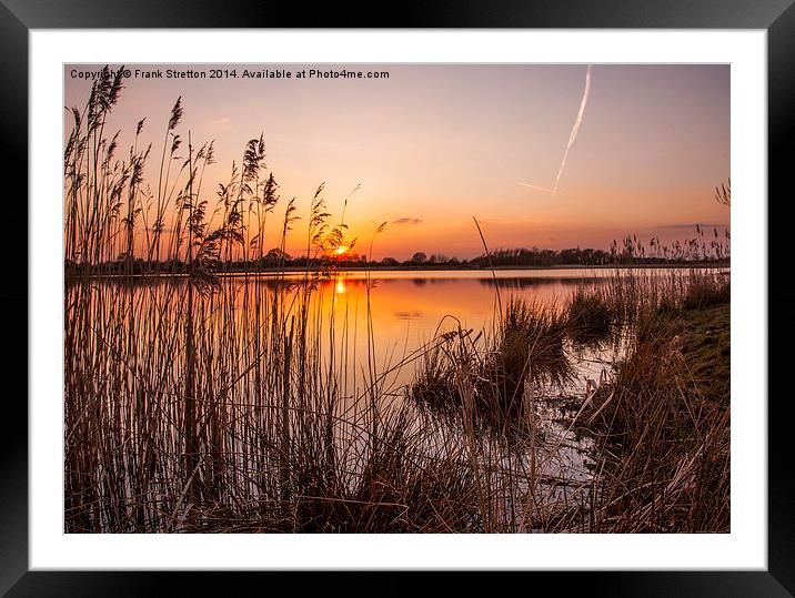 Golden Hour Framed Mounted Print by Frank Stretton