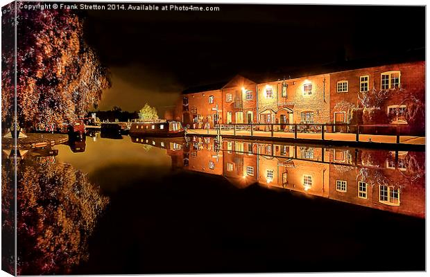 Fradley Canal Junction Canvas Print by Frank Stretton