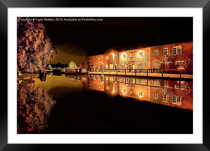 Fradley Canal Junction Framed Mounted Print by Frank Stretton