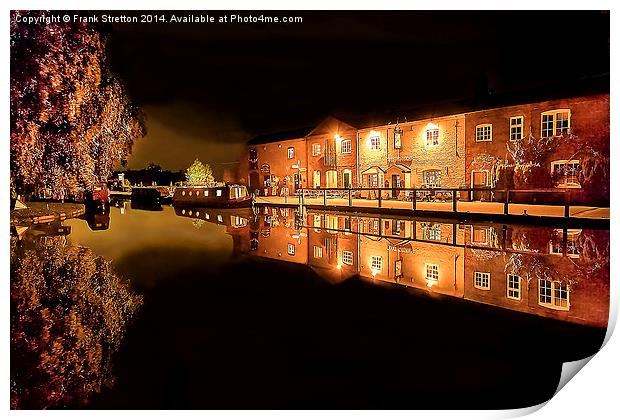 Fradley Canal Junction Print by Frank Stretton