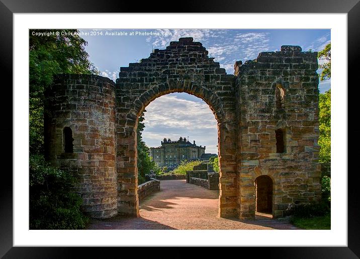 Gateway to Culzean Framed Mounted Print by Chris Archer