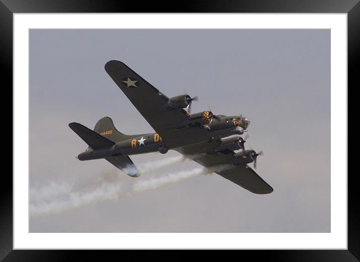 Memphis Belle Framed Mounted Print by Peter Struthers