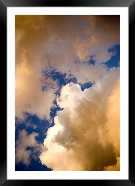 Cloudscape Framed Mounted Print by Alan Pickersgill