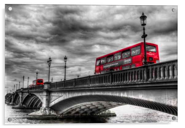 Battersea Bridge London Acrylic by David Pyatt