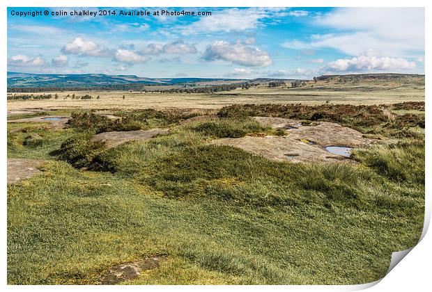 Peak District Landscape Print by colin chalkley