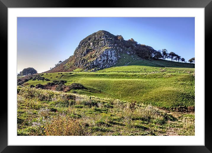 Loudoun Hill Framed Mounted Print by Tom Gomez